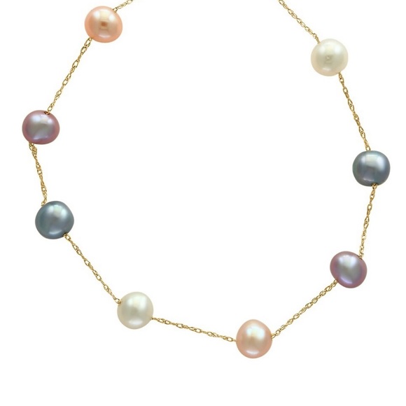 14 karat gold and pearl bracelet. - Picture 3 of 3